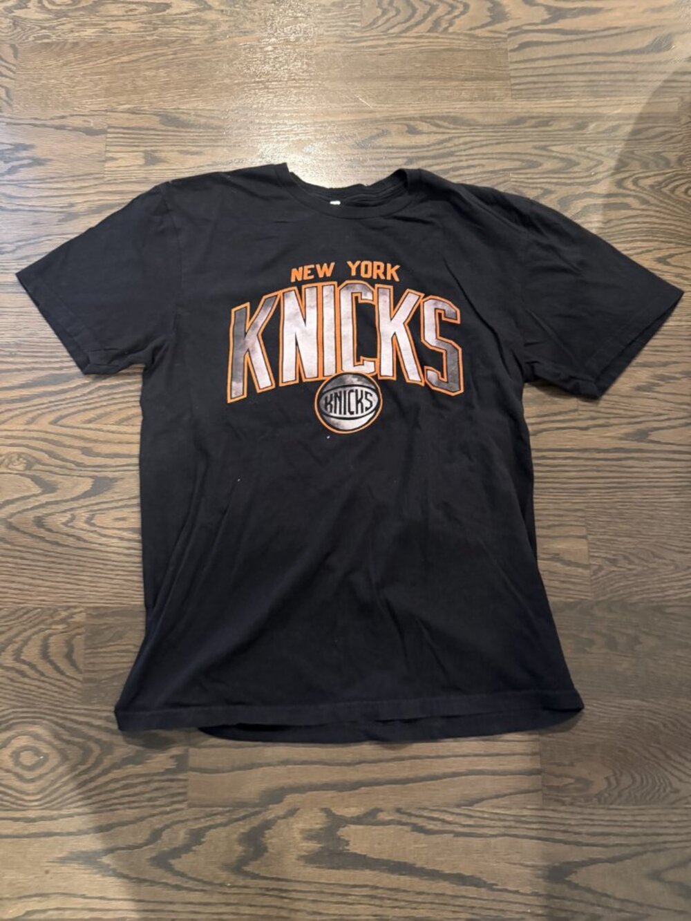 New York Knicks T-Shirt Black Fanatics Men's M